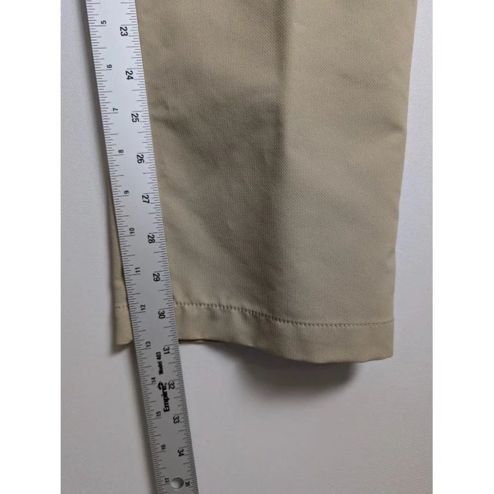 Banana Republic Performance Chinos Mens 38x32‎ (Fits 39x31) Tan Zipper Pockets